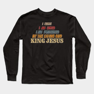 King Jesus T-shirts Long Sleeve T-Shirt